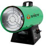 10kw Manual Industrial Fan Gas Heater Electric Workshop Space Propane/LPG Power Garage Heat