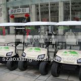 4 wheel 6 passenger airport electric golf cart for sale