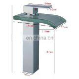 Bathroom 3 Color Changing LED Basin Faucet Water Powered Single Handle Mixer Tap thumbnail-5