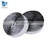 Black Durable Adhesive Hook and Loop Tape Roll thumbnail-2