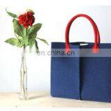 Wool Handbag Style Felt Tote Bag for Women thumbnail-3