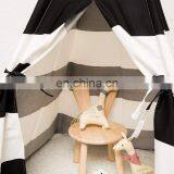 Kids Play Tent Canvas Play Teepee Tent for Kids 100% Cotton Outdoor & Indoor Children Tent thumbnail-6