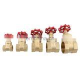 Wholesale 1/2 - 6 Inch Short Delivery Date Forged Brass Water Gate Valve thumbnail-7