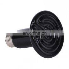 Standard Type 150W E27 Infrared Bulb Type Ceramic Lamp for Reptile, Animal, Pig Heating