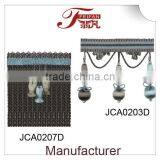 Edinburgh Style--Blue,curtain Tassel Fringe,wholesale Tassels,tassel and Fringe thumbnail-6