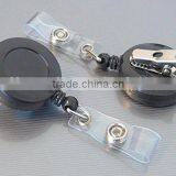 Retractable Badge Holder ID Card Holder Reel With SWIVEL-BACK Alligator Clip thumbnail-1