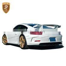 Full Real Carbon Fiber Car Rear Trunk Spoiler Wing Rear Spoiler Suitable For Porsche 911-991 GT Wing Spoilers Car Body Parts thumbnail-1