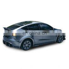 Car Accessories for Tesla Mdoel y Front Lip Side Skirt Wide Fender Flares Rear Diffuser Spoiler Wide Bodykits thumbnail-4