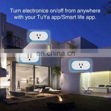 Tuya Smart Socket WiFi Switch Timing Plug Voice Control Socket US Standard Socket With Battery Detection thumbnail-4