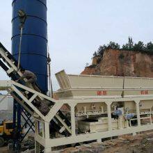 Stabilized soil concrete mixing plant for high way