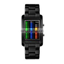 SKMEI 1103 Newest Digital Watch Led Watch Movement Stainless Steel Case Back Water Proof Watch thumbnail-1