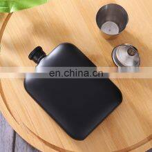 Outdoor Personality Designer Wholesale 6oz Men Portable Stainless Steel Liquor Hip Flasks thumbnail-3