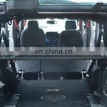 4x4 Black Rear Cargo Cover for Jeep Wrangler JK JL Auto Accessories 4 Doors Trunk Cover thumbnail-2