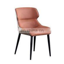 Leather Modern Luxury Dinning Table Chiars Restaurant Dinning Room Chairs for Dining Room thumbnail-2