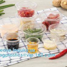 Square Sauce Cup, Portion Cup, Disposable Ps Sauce Cup, 1oz 2oz 3oz 4oz 5oz 8oz 9oz Disposable Plastic Sauce thumbnail-3
