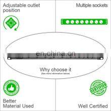 19 Inch PDU With Illuminated Switch and Adjustable Bracket thumbnail-5