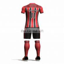 Cheap Sports Club Jersey Shorts Set Short Sleeve Shirts Soccer Uniforms for Teams thumbnail-2