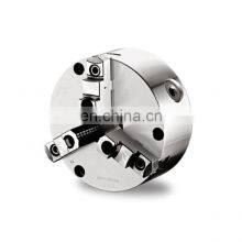 Taiwan CNC Machine Tool Manual Lathe 3 Jaw Self-centering Hydraulic Air Lathe Chuck and Flange Disk Adapter thumbnail-3