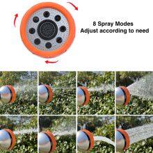 Multi-Usage 8 Modes Plastic Sprayer for Gardening, Pet Grooming, Car Washing, Road Clean Etc. thumbnail-2