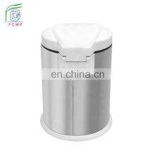 Stainless Steel Indoor Plastic Lid Waste Can Rubbish Customized Garbage For Sale Foot Pedal Trash Bin thumbnail-4