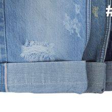 12.5oz 100% Cotton Selvedge Denim Fabric For Jeans 30/31