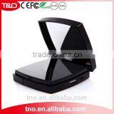 2016 Fashion 3000mah Channel Power Bank Mirror Travel Charger Quality Choice thumbnail-2