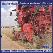 Customized Modification of Rubber Track Chassis With Large Grounding Area and High Stability