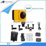 Full HD 1080p Sport DV 360 Wide View Angle Fisheye Sport Camera Support Wifi Function thumbnail-6