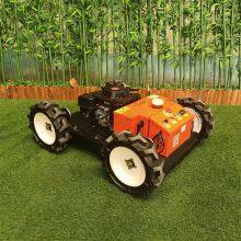 Robot Lawn Mower for Hills, China Remote Control Mower Price, Tracked Remote Control Lawn Mower for Sale thumbnail-2