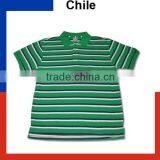 100% Polyester Men Polo Shirt Yarn Dye Stripe /polyester Dri Fit Stripes Polo Shirt thumbnail-1