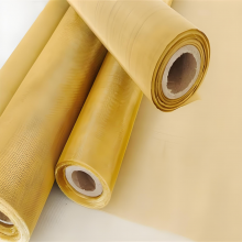 Brass Net Copper Net Electromagnetic Signal Shielding Braided Filter Anti-static Grounding Metal Net thumbnail-5