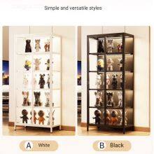 OEM/ODM Accepted Glass Display Cabinet | Steel Structure, Adjustable Shelves | LED Lighted & Lockable for Stores – DC-1800LS-06 thumbnail-3