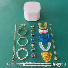 Ultrasonic Cleaner, Jewelry Cleaner Machine 200mL 48KHz, Professional Sonic Cleaner With One-Touch Operation thumbnail-1