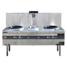 Silent 250W Dual Wok Warmer With 41kW Heat Load - 220V Energy-saving Design thumbnail-1