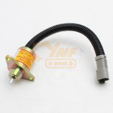 24V Shutoff Solenoid 3TNE72 3TNA72 4TNE84 4TNE88 1503ES-12S5SUC11S 1503ES-24S5SUC11S for Yanmar Engine thumbnail-1