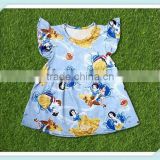 china dress manufacturer Snow White animal print wholesale alibaba summer dress toddler dresses