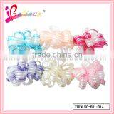 Chinese Manufacturer Wholesale Price no Fade Polyester Koker Curly Ribbon Hair Clip (XH1-001) thumbnail-5