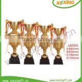 2014 Wholesale Custom Blank Gold Plated Big Size Trophies thumbnail-1