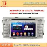 New Arrival Car 2 Din Dvd Player Car Radio for Toyota Hilux