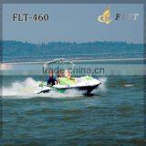 China 4 seats hot sale small fiberglass Waterboat ,jet boat