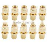 Gold Plated Male SMA Connector Plug Pin Crimp,RF Connector