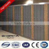 China Glossy White Three Door Dampproof Phenolic Resin Hpl Football Locker
