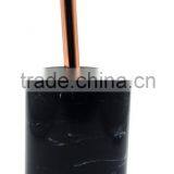 Upmarkt Shine Home & Hotel Black Marble Polyresin Bthroom Accessories Set thumbnail-5