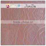 Fashionable White Nylon Tulle Lace for Women Dress thumbnail-2