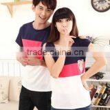 China OEM Cotton Cheap Promotional Couple T-shirts thumbnail-5
