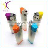 Hot Selling Semi Transparent Colored Plastic Lighter