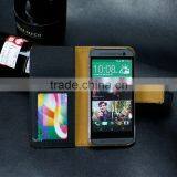 PU LEATHER CASE FOR HTC ONE M8 MINI,WALLET CASE MOBILE PHONE COVER FOR HTC ONE M8 MINI