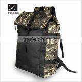Good Quality Camo Dacron Skate Backpack