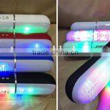 JHW-V318 New Arrival Pulse Portable Bluetooth Speakers Streaming Mini Speaker With Built - in LED Light Show & Mic