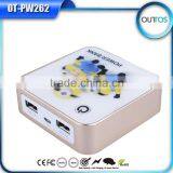 OEM Advertising Power Bank With LCD Display Slide Show Logo Image thumbnail-3